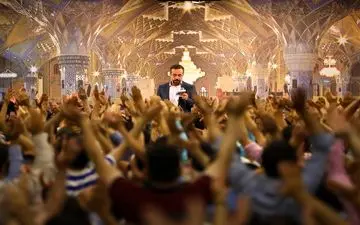 مولودی خوانی محمود کریمی با لهجه مشهدی