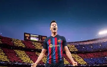 گل اول بارسلونا به سوسیدار توسط لواندوفسکی 