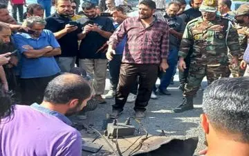 سقوط اشیای ناشناس در گرگان