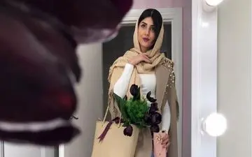 شلوار عجیب خانم بازیگر  سریال آنام (عکس)