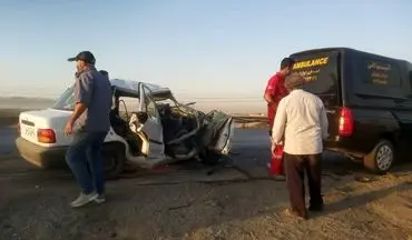 حادثه رانندگی در جاده اراک-قم؛ ۷ نفر راهی بیمارستان شدند