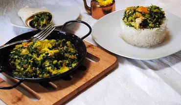 خورش ترشه تره گیلانی رو این طوری درست کن/ فوق العاده است