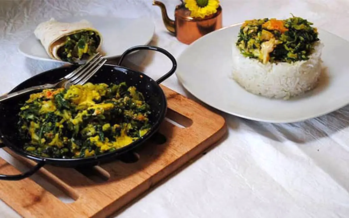 خورش ترشه تره گیلانی رو این طوری درست کن/ فوق العاده است