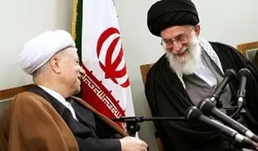 هاشمی رفسنجانی: عشق من آقای خامنه‌ای است + فیلم
