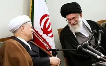 هاشمی رفسنجانی: عشق من آقای خامنه‌ای است + فیلم