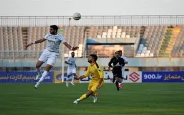 جام حذفی فوتبال| پایان نیمه اول با دو تساوی و پیروزی نساجی
