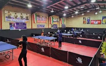 تور ایرانی تنیس روی میز دختران در کرمانشاه آغاز شد
