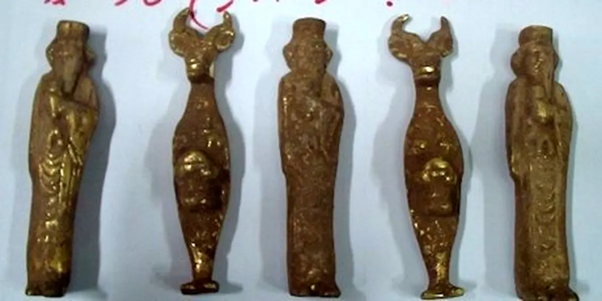 5 مجسمه مربوط به دوره هخامنشی کشف شد 