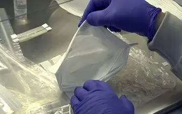 تولید ماسک‌های نانو فیلتر در پارک علم و فناوری کرمانشاه 