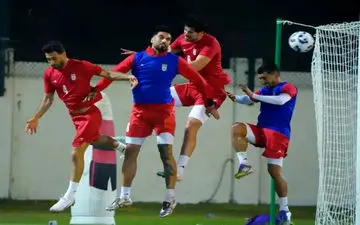 تمرین تیم ملی در بهترین شرایط آب‌وهوایی امارات