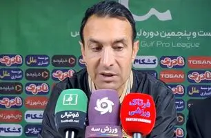 عنایتی بعد از توقف نساجی: از نتیجه راضی نیستم/ تلاش برای برد کافی نبود + ویدئو