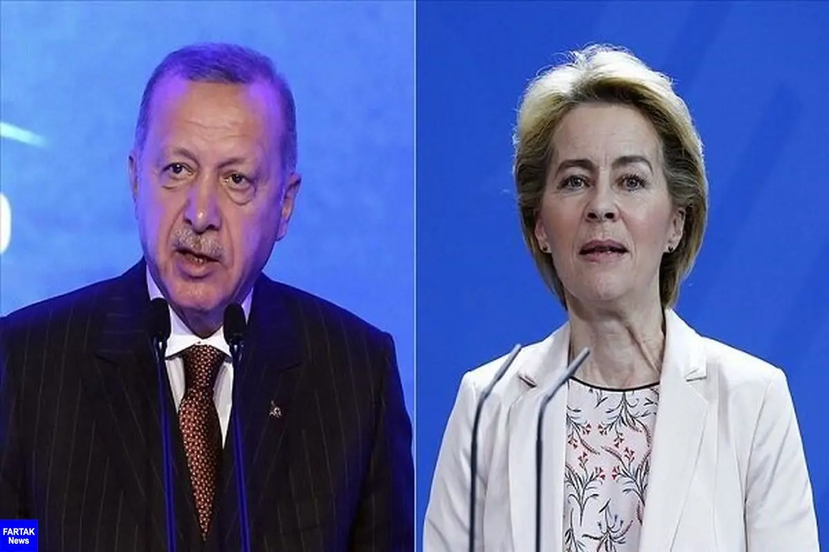 اردوغان و رئیس جدید کمیسیون اروپا رایزنی کردند