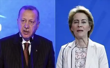 اردوغان و رئیس جدید کمیسیون اروپا رایزنی کردند