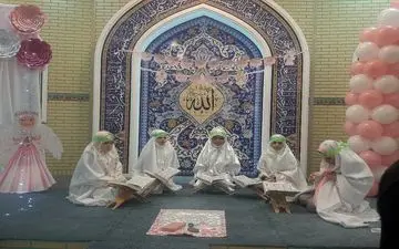 جشن تکلیف ۱۲ هزار دانش‌آموز دختر پایه سوم در کرمانشاه برگزار شد

