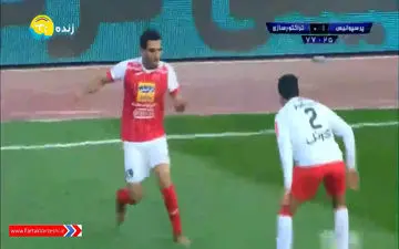 گل دوم پرسپولیس به تراکتور (کامیابی نیا) + فیلم
