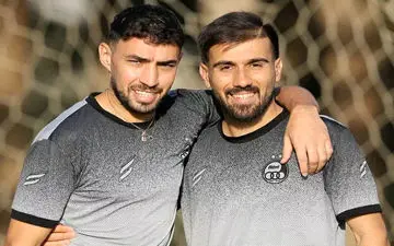 همه چشم انتظار منیر و مهران در تمرین استقلال