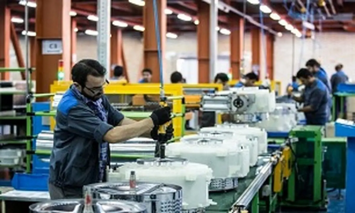 6.8 درصد نرخ رشد تولید کارگاه‌های بزرگ صنعتی
