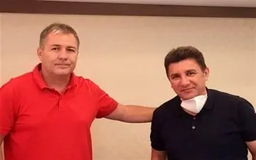 دیدار سرمربی تیم ملی فوتبال با قلعه‌نویی
