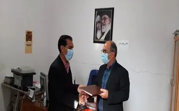 تقدیر از رئیس اتحادیه صنف نانوایان شهرستان 