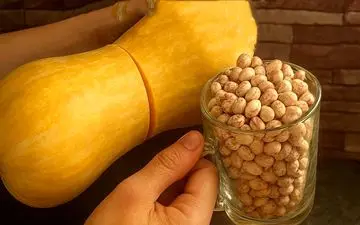 ناهار فوری با لوبیا و کدو تنبل | ترکیب خوشمزه و سالم