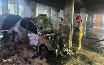 ۶۵ نفر در آتش‌سوزی کیانمهر کرج نجات یافتند