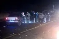 تصادف مرگبار در محور داوران رفسنجان؛ ۲ کشته و ۵ زخمی