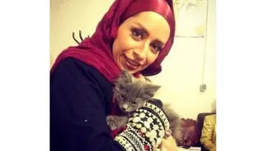 ماتم اینستاگرامی یک بازیگر دیگر ایرانی برای گربه خانگی ! + عکس