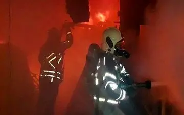 حریق در مسکن مهر مرودشت/ ٨ نفر مصدوم شدند 