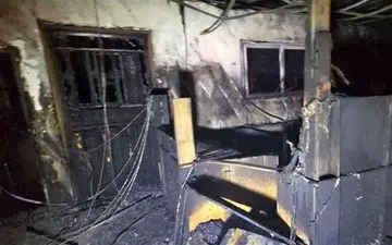 ۲ کشته در حریق درمانگاه مشیریه/ ۱۲ نفر نجات پیدا کردند