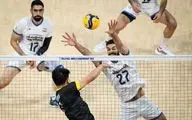 والیبال قهرمانی جهان؛ پیروزی دراماتیک ایران در بازی مرگ و زندگی 