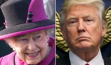 رفتار عجیب ترامپ با ملکه انگلستان در هنگام رژه‌ی گارد تشریفاتی +فیلم 