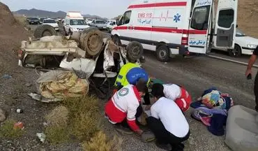 تصادف مرگبار در جاده مشگین شهر؛ یک کشته و پنج مصدوم