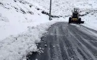 عملیات برف‌روبی بیش از ۲۰۰۰ کیلومتر باند  در محورهای مواصلاتی استان کرمانشاه
