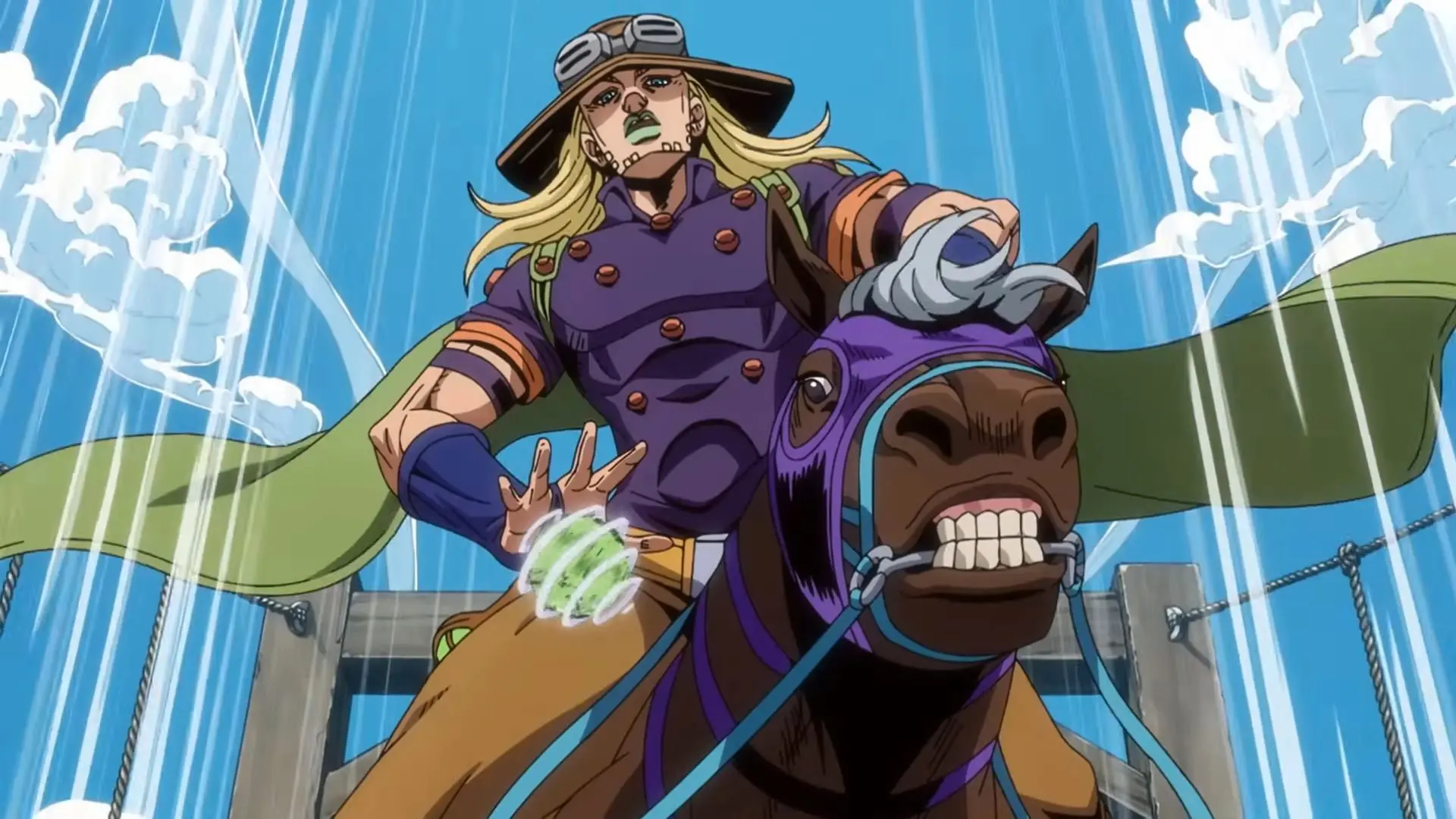 انیمه JoJo’s Bizarre Adventure: Steel Ball Run