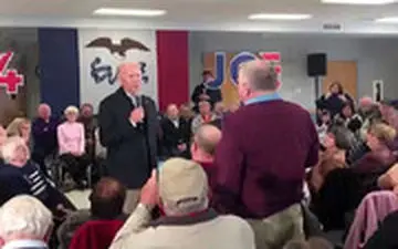 دعوای جو بایدن با یک کشاورز 83 ساله بازنشسته در کمپین انتخاباتی