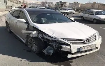 تصادف شدید بازیکن پیکان +عکس