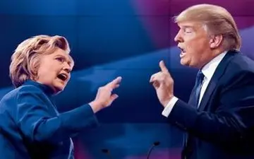  ادامه جنگ لفظی بین کلینتون و ترامپ
