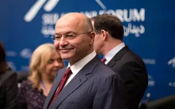 واکنش رسمی حزب دموکرات کردستان عراق به انتخاب برهم صالح