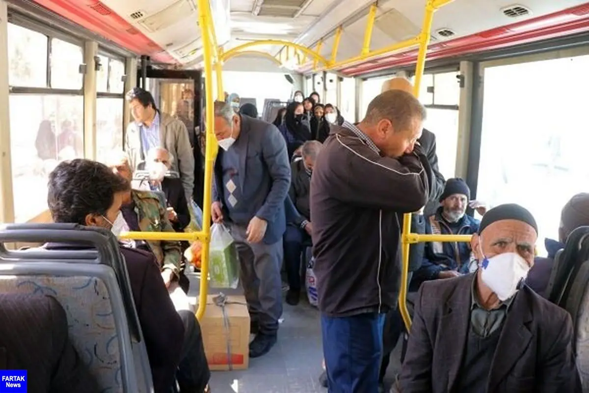 هشدار سخنگوی وزارت بهداشت درخصوص انتقال ویروس کرونا در اتوبوس های درون شهری