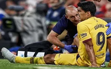  مدت زمان دوری سوارز از میادین مشخص شد 