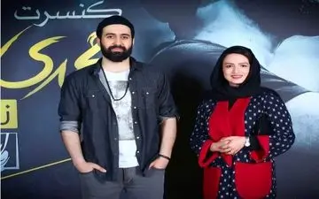 «گلاره عباسی» در پشت صحنه کنسرت یراحی