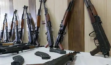کشف 21 اسلحه در خرم آباد /بازداشت 18 نفر در این رابطه