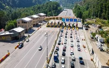 نرخ عوارض آزادراه تهران-شمال در تعطیلات نوروز 