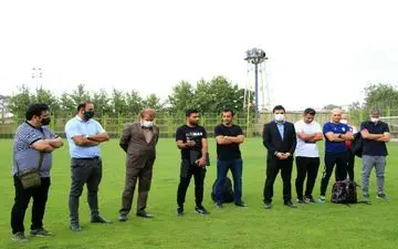 مراسم معارفه سرمربی جدید بادران برگزار شد