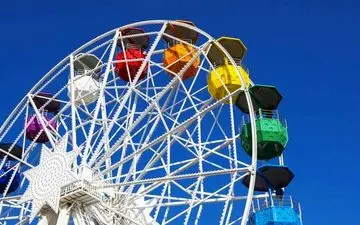 ۴ نفر در حادثه شهربازی بوستان غدیر مشهد مصدوم شدند