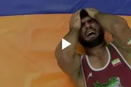 کسب مدال نقره مهمدی در وزن 87 کیلوگرم + ویدئو