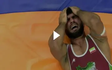 کسب مدال نقره مهمدی در وزن 87 کیلوگرم + ویدئو