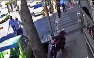 فیلم  منتشرشده از زد و خورد حسین غول!