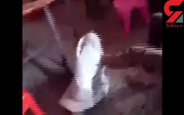 ویدیویی که بیش از 10 میلیون بازدیده داشته است / زن سنگدل، نوه خود را داخل گونی شکنجه کرد+فیلم 