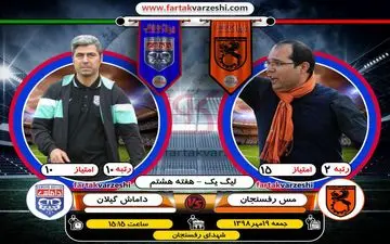 مس رفسنجان- داماش گیلان/ جدال داماش طوفان زده در کویر/ شاگردان فراهانی به حداقل امتیاز می اندیشند 